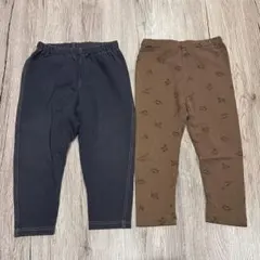 ユニクロ　西松屋　長ズボン　パンツ　2枚セット　まとめ売り　90