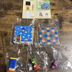 どうぶつの森 ミニチュア家具セット　ハッピールーム　Happy Room