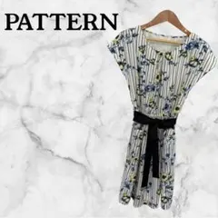 【PATTERN】花柄ノースリーブワンピース　夏　デート　綺麗のサムネイル