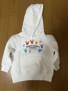 東京ディズニーリゾート 裏起毛パーカー 100センチ