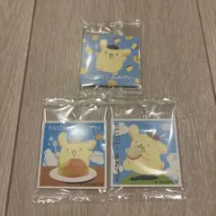 パステル ポムポムプリン さくさくラスク ステッカー ３枚セット