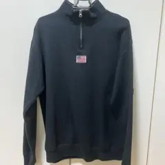 USAプリント ブラック スウェット M