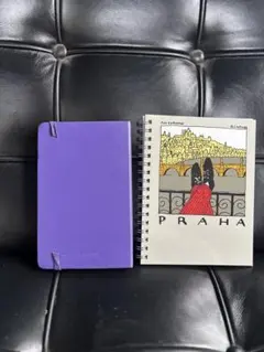 2セット　ミニモレスキン方眼ノートMINI MOLESKINE&フランツ・カフカのサムネイル