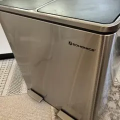SONGMICS ゴミ箱 ダストボックス 2分別