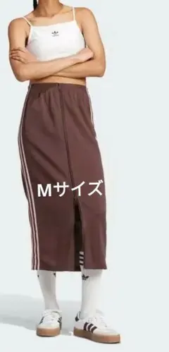 adidas 70s スカート Shadow Brown J/M　ブラウンのサムネイル