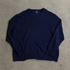 Creek クリーク クルーネックニット ネイビー