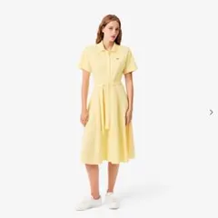 LACOSTE ラコステ　シャツワンピース レッドのサムネイル