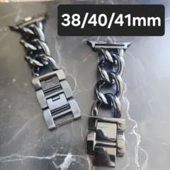 Apple Watch ステンレススチールバンド 38/40/41mmブラック