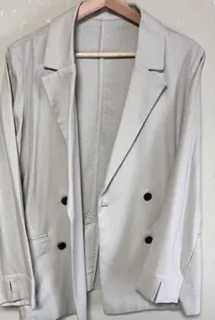 LB.04 リネン混ジャケット　ベージュ