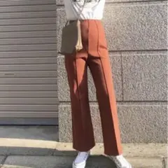 神戸レタス　のびのびストレッチセンターラインマタニティパンツ