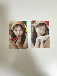 TWICE #TWICE5 通常盤 ナヨン トレカ 2枚セット