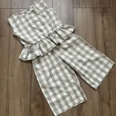 pairmanon ペアマノン セットアップ 110 ギンガムチェックのサムネイル
