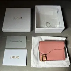DIOR サドル ロータスウォレット ピンクのサムネイル