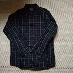 FLANNEL チェック柄ネルシャツ Lサイズ
