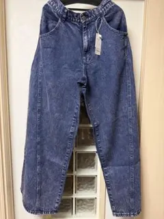 URBAN RESEARCH ケミカルバギーワイドデニムパンツ Lのサムネイル