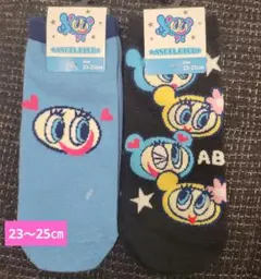 エンジェルブルー　二足セット　ソックス　23～25㎝