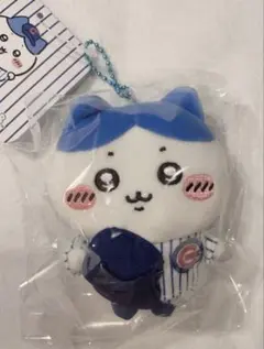 未開封　ハチワレ　ちいかわ　カブス　M L B マスコットぬいぐるみキーチェーン