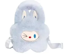 POPMART LABUBU THE MONSTERS ブルー トートバッグ