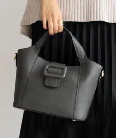 中古 美品 Vita Felice 3スペースポシェット付き2wayトートバッグ