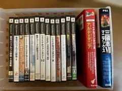 PS2 13タイトル+攻略本 FF10,FF10-2,FF12,やきゅつく 他