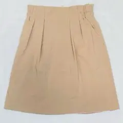 【イェッカヴェッカ】スカート 膝丈 フリーサイズ ウエストゴム 裏地あり
