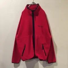 Timberland フリース ジャケット 赤 L