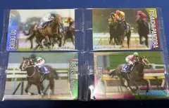 サラブレッドホースコレクション　ノーマルカード4枚セット　バンダイ