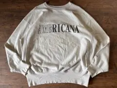 Americana アメリカーナ スウェット リバースウィーブ 日本製のサムネイル