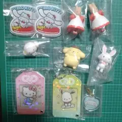 サンリオ カスタムキーホルダー キティ ポチャッコ ガチャ 100均 シナモン