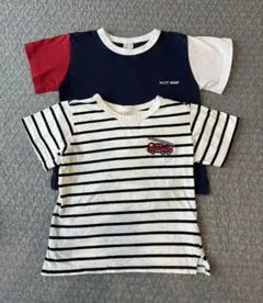 プティマイン 120 半袖 Tシャツ 2枚セット 男の子
