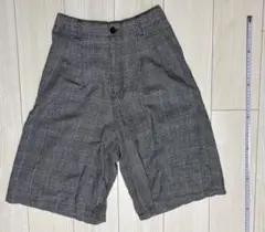 ガウチョパンツ チェック柄