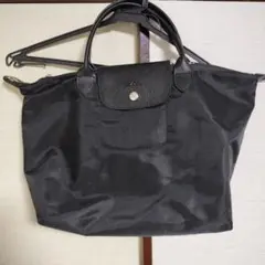 LONGCHAMP ブラック トートバッグ