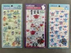 正規品　ディズニー　ボンボンドロップシール　スティッチ　ベイマックス　セット