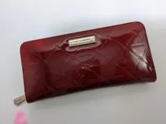PINKY&DIANNE 長財布 レッド エナメルのサムネイル