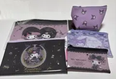 サンリオ★クロミ❤︎マイメロディー　ケース・ポーチ5点セット
