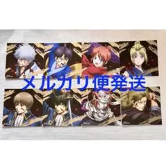 箔押しスクエアカード　全8種　新劇場版　銀魂　吉原大炎上　アニメイト　特典　銀時