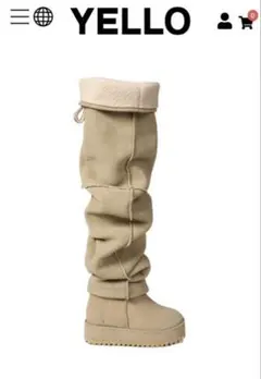 YELLO ロングブーツ 完売品 2026年最新】YELLO BOOTSの人気アイテム - メルカリ