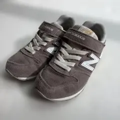 New Balance 996キッズスニーカー ブラウン 18cm