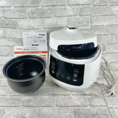T-fal ティファール 電気圧力鍋 炊飯器 CY3501JP/ 87-0121 ティファール（T-fal） ラクラ・クッカー コンパクト電気圧力鍋