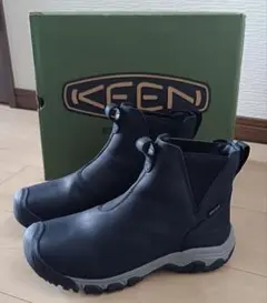 KEEN グレタ サイドゴアブーツ ブラックのサムネイル