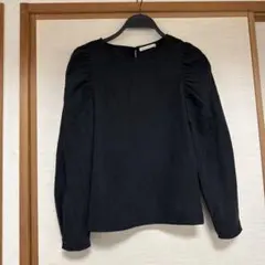 continuer de NICE CLAUP 黒 長袖シャツ