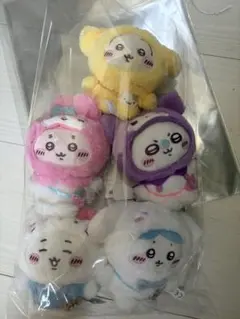 レア 未使用 ちいかわ ハチワレ うさぎ サンリオ コラボ マスコット