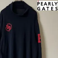 PEARLY GATES（パーリーゲイツ）サーモギア シャツ/5/ネイビー