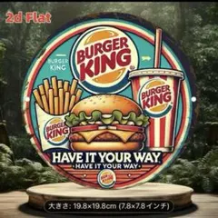 2026年最新】バーガーキング 看板の人気アイテム - メルカリ