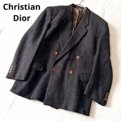 1462 美品✨ クリスチャンディオール テーラードジャケット ダブル Lサイズ