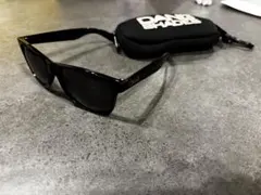DANG SHADES ブラックサングラス ケース付き ダン・シェイディーズ