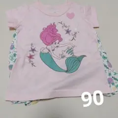 ディズニーアリエル Tシャツ 90サイズのサムネイル