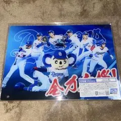 中日ドラゴンズ アクスタくじ ラスト A4アクリルパネル ②