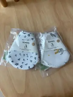 kommy スタイ・よだれかけ 2枚セット