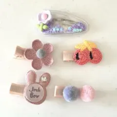 《5点セット！》新品未使用♡ ヘアクリップ♡ ヘアピン♡ キッズ♡ ベビー♡
